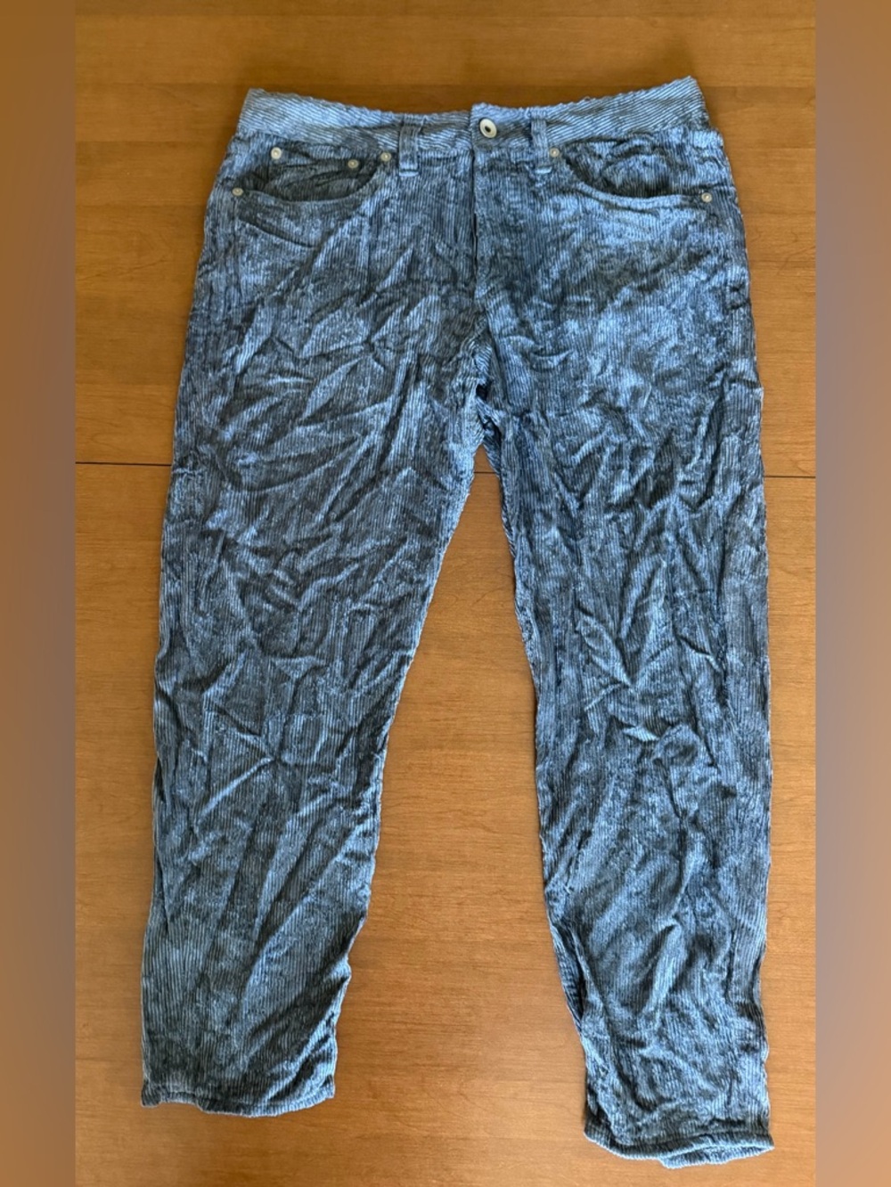 rag & bone Slate Blue Corduroy Pants